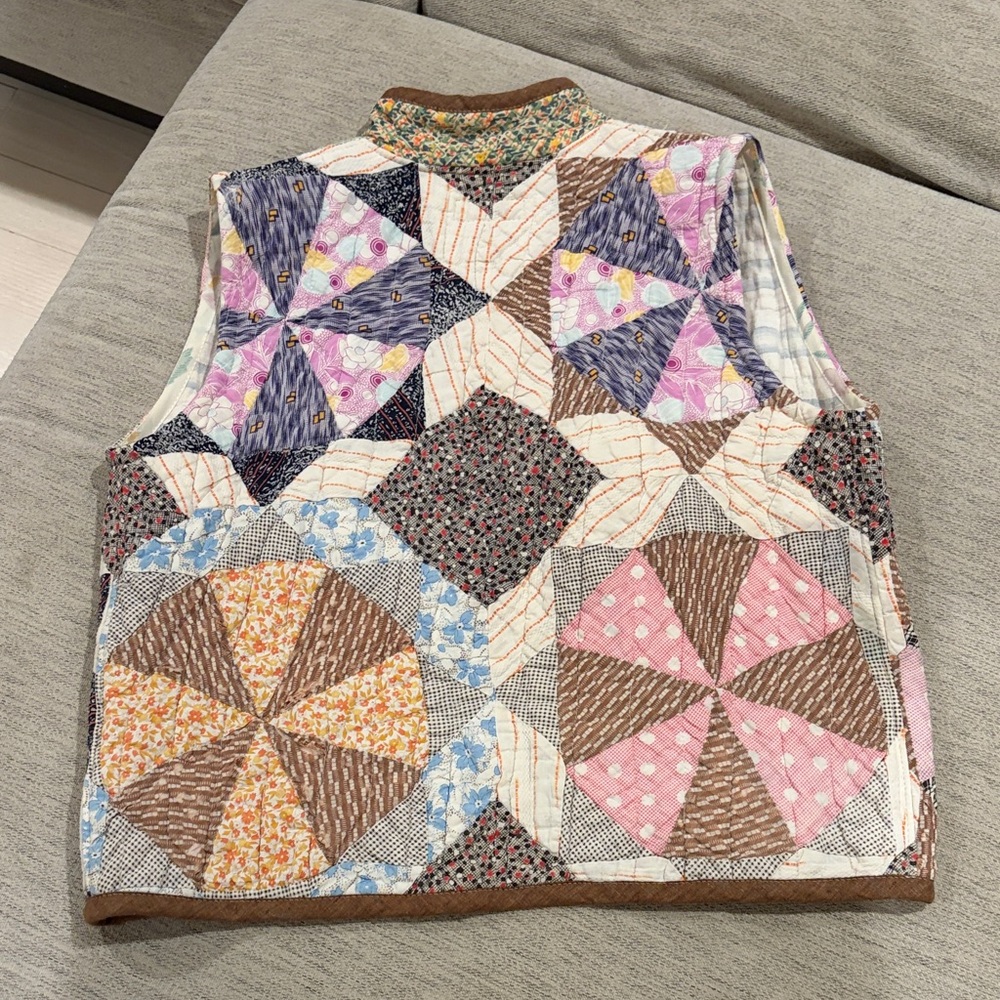 Vintage Quilt Vest by anemone - Picture 3 of 3